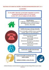 NAVODILO - KORONAVIRUS- FOTO